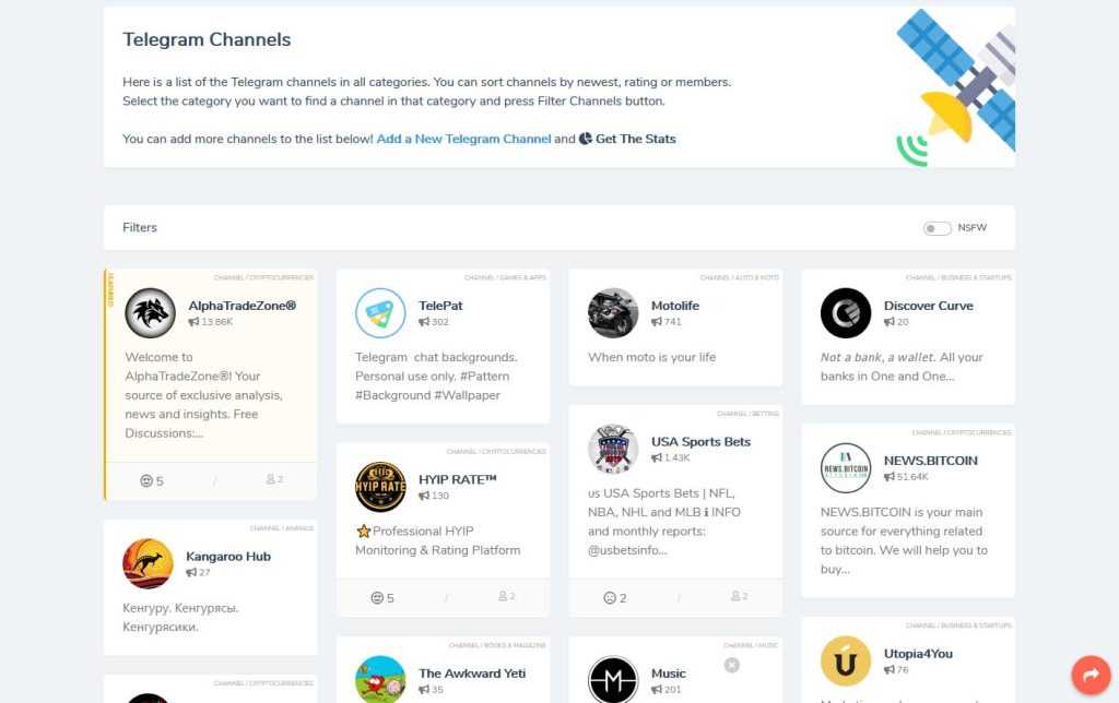 Telegram Channels